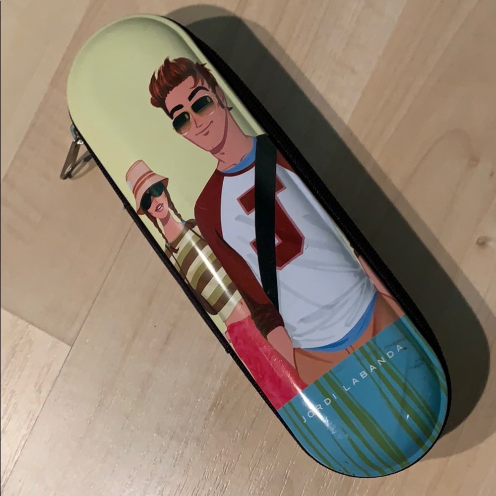 JORDI LABANDA Full zip hard case pencil case